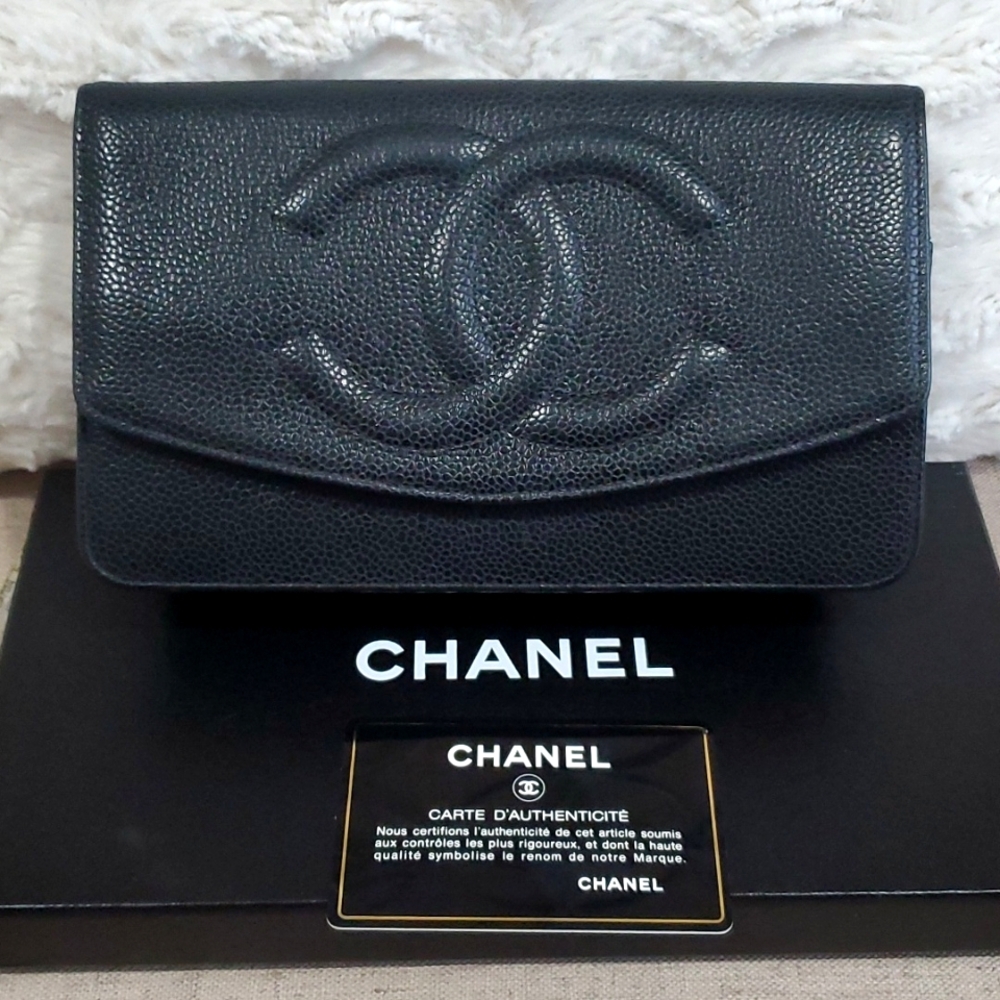 CHANEL Black Clutch